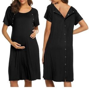 NWOT MATERNITY/BREASTFEEDING/RECOVERY DRESS